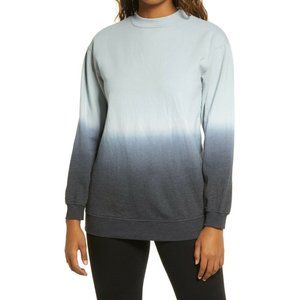 BP Dip Dye Crewneck Cotton Blend Sweatshirt Size Medium